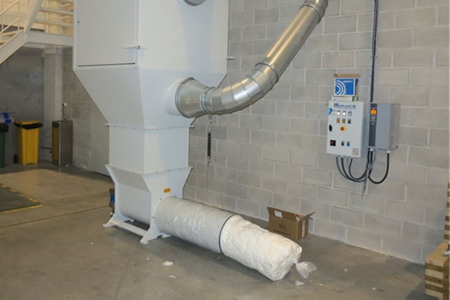 Vacuum-powered waste removal system from Global Systems Group How To Vacuum To Waste With Cartridge Filter